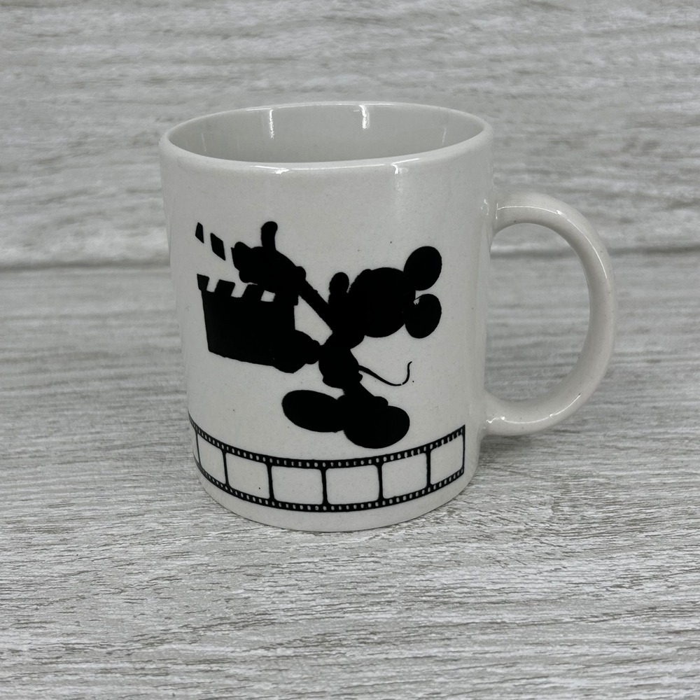 Disney MGM Studios Mickey Mouse‎ Film Reel Mug 1987 Collectible Coffee Cup